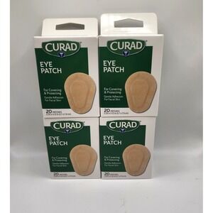Cured Eye Patch Covering & Protecing 20 Pk. Lot Of 4 Boxes